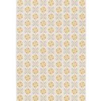 The Very Collection Mood Retroflower Ochre Indoor/Outdoor Rug