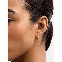Katie Loxton Celestial Dome Hoop Earrings - Gold