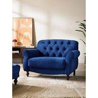 Dusk Hebden Loveseat - Royal Blue