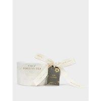 Katie Loxton Speckled Sentiment Mug With Tag , A Cup Of Positivi-Tea , 9.5Cm X 9.5Cm X 7Cm
