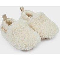 Katie Loxton Baby Borg Shoes , Off White , 6.5Cm X 11.1Cm X 4Cm
