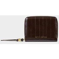 Katie Loxton Slim Jewellery Case , You Are Wonderful , Chocolate Eel/ Chocolate , 9.5Cm X 17Cm X 7Cm