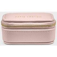Katie Loxton Mini Jewellery Box , Light Pink , 8.5Cm X 5Cm X 4.5Cm