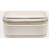 Katie Loxton Mini Jewellery Box , Off White , 8.5Cm X 5Cm X 4.5Cm