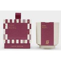 Katie Loxton Ceramic Sentiment Candle , Joyeux Noel , 8.5Cm X 7.5Cm X 5.1Cm