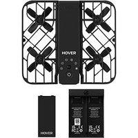 Hoverair X1 Pocket-Sized Self-Flying Camera & Drone Combo - Black