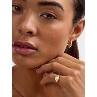 Katie Loxton Harlequin Statement Ring - Gold