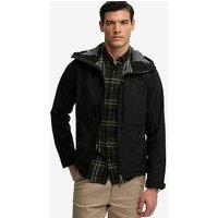 Superdry Hooded Softshell Trekker Jacket - Black