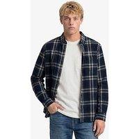 Superdry Long Sleeve Cotton Lumberjack Shirt - Navy
