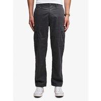 Superdry Mens Regular Tapered Cargo Trousers - Black