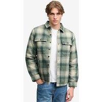 Superdry Borg Lined Miller Overshirt - Grey