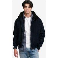 Superdry City Fleece Lined Jacket - Navy