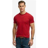 Superdry Sd &Co Logo Embroidered T-Shirt - Red