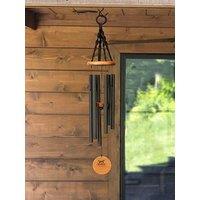 Panacea 61Cm Nordic Habitat Wind Chime- Matte Black