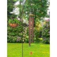 Panacea 145Cm Wood & Aluminum Wind Chime- Bronze