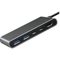 Belkin 5 Port Usb C Hub, Hdmi, Usb A & Dual Usb C Ports