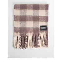 Barbour International Branton Gingham Scarf - Brown