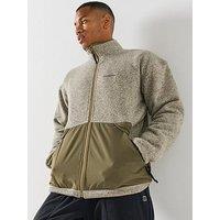Craghoppers Mens Leif Full Zip High Neck Fleece Jacket - Ecru