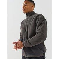 Craghoppers Mens Leif Full Zip High Neck Fleece Jacket - Grey