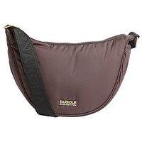 Barbour International Womens Adjustable Strap Zip-Top Sling Bags - Brown
