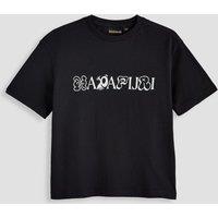 Napapijri Boys Acadia Tee - Black