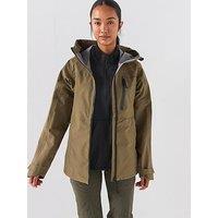Craghoppers Womens Elva Waterproof Hooded Shell Jacket - Green