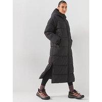 Craghoppers Womens Narlia Ii Longline Thermopro Hooded Quilted Jacket - Black