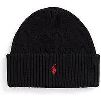 Polo Ralph Lauren Boys Knitted Beanie Hat - Black
