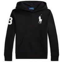 Polo Ralph Lauren Boys Large Pony Hoodie - Black
