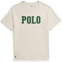 Polo Ralph Lauren Boys Polo Short Sleeve T-Shirt - Cream