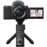 Sony Alpha Zv-E10 Compact System Vlogging Camera Creator Grip Kit