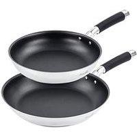 Scoville Steellux 2 Piece Frying Pan Set
