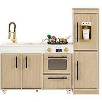 Teamson Kids Light Oak Deluxe Kitchen