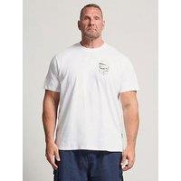 Badrhino Men'S Volkswagen Graphic Print T-Shirt - White
