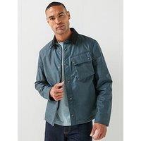 Belstaff Ground Dry Wax Jacket - Blue