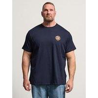 Badrhino England Crest T-Shirt - Blue