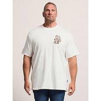 Badrhino Hot Slice' T-Shirt (Extra Long) - White