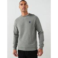 Belstaff Left Chest Patch Logo Polo Shirt - Grey