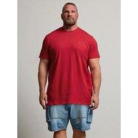 Badrhino Logo Longline T-Shirt - Red