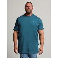 Badrhino Logo Longline T-Shirt - Blue