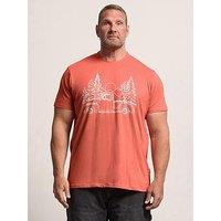 Badrhino Pick Up Truck T-Shirt - Orange