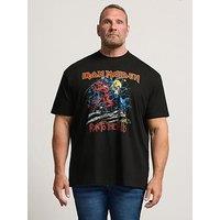 Badrhino Iron Maiden Run To Hills T-Shirt - Black