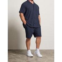 Badrhino Lightweight Cotton Jersey Short - Blue