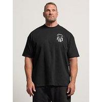 Badrhino Ironrhino Skull T-Shirt - Black