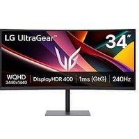 Lg 34G630A-B 34In Va Led Black Multimedia Curved Monitor
