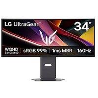 Lg 34G600A-B 34In Va Led Black Multimedia Curved Monitor