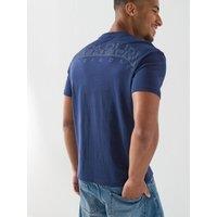 Napapijri Mens S-Yourte Short Sleeve T Shirt - Navy