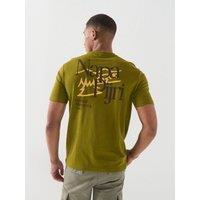 Napapijri Mens S-Yose Short Sleeve T Shirt - Green