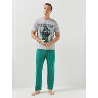 The Very Collection Marvel Avengers Doomsday Mens Graphic Pyjama Set