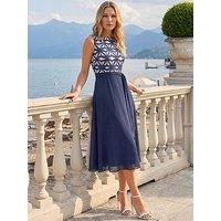 Roman Petite Printed Dress